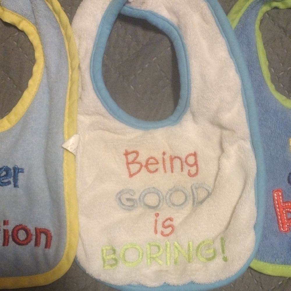 Colorful Baby Boy Bib Set​​ - Picture 4 of 6
